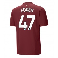 Camiseta Manchester City Phil Foden #47 Tercera Equipación Replica 2024-25 mangas cortas